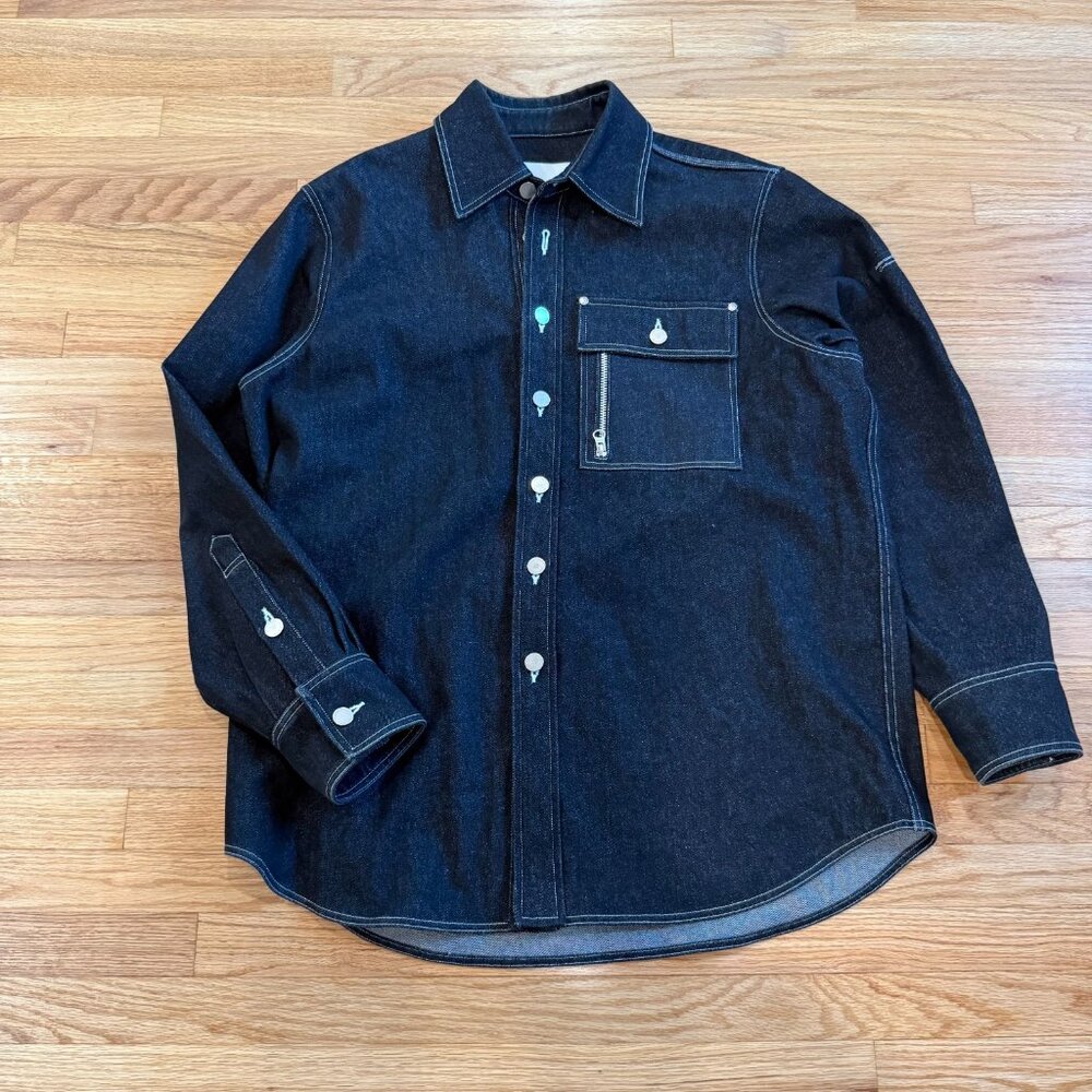 Andersson Bell Heavy Denim Overshirt Medium